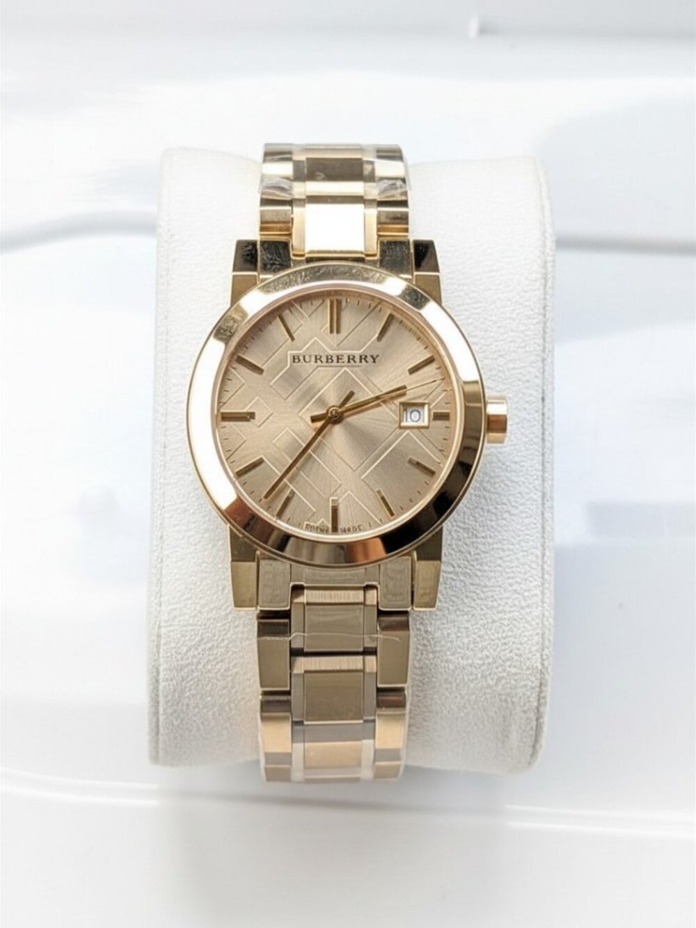BURBERRY BU 9134 WOMEN'S GOLD WATCH - OPEN BOX